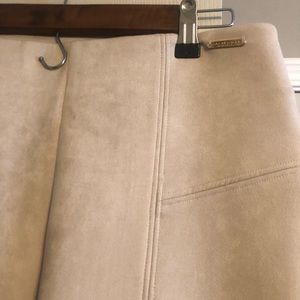 Marc New York suede straight leg pants